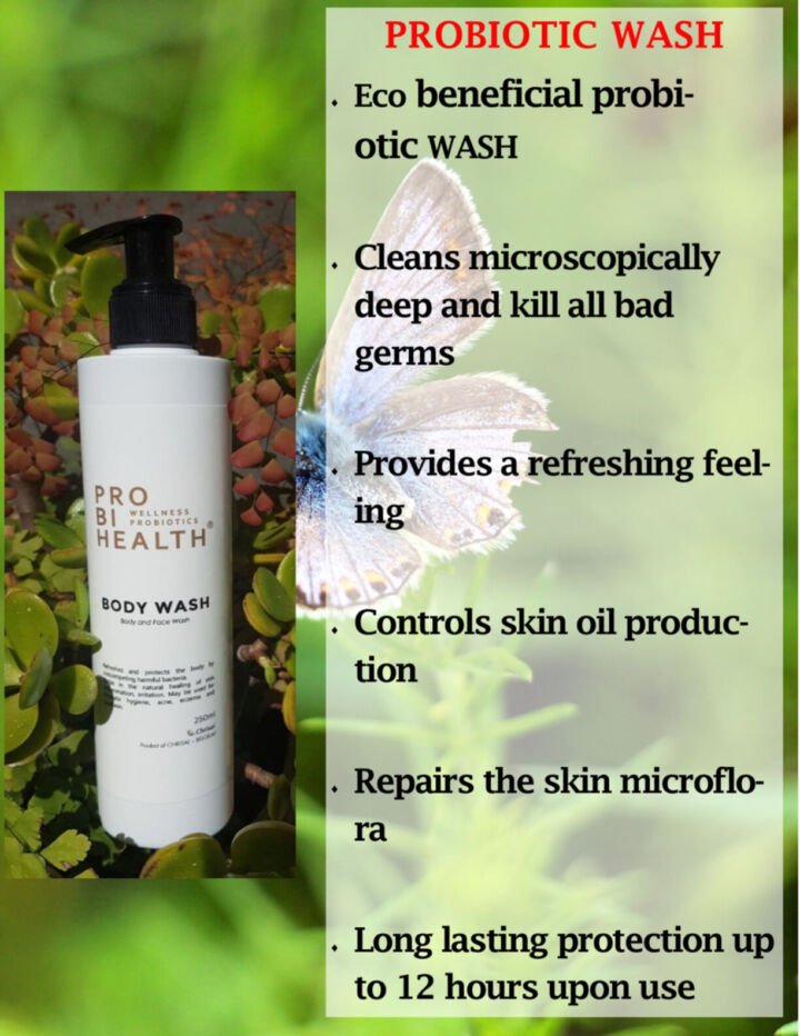 Probiotic body wash 500ml Agromoris