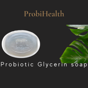 Probiotic glycerin bar